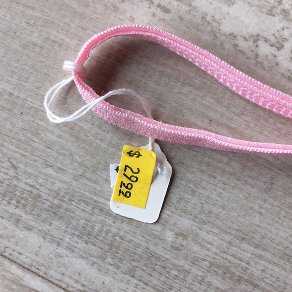 NWT THREE PIECE PINK CAMO BRA, THONG, SKIRT SET - Picture 3 of 5